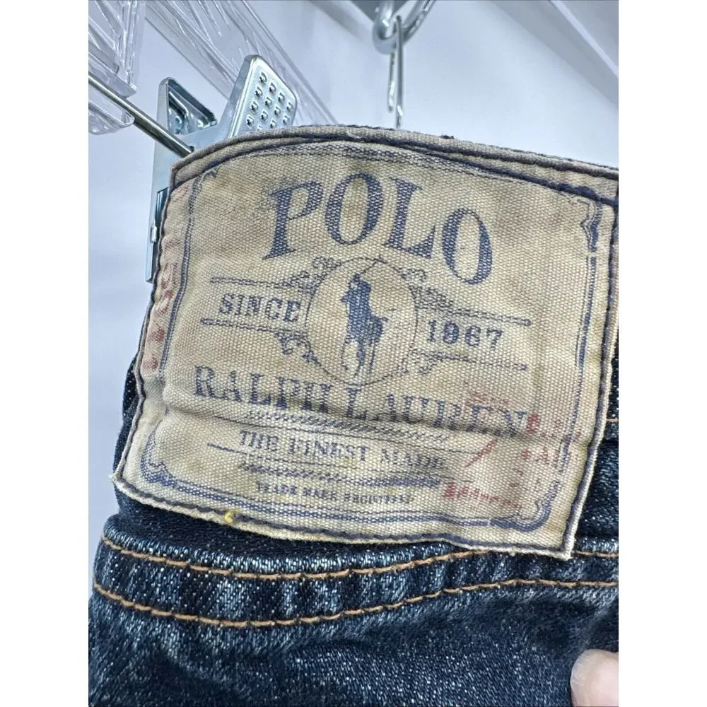 Polo Ralph Lauren 15941‎ Classic Fit 067 Jeans Mens  40x28 Length Altered
